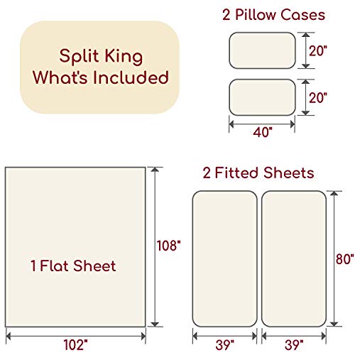 Mellanni Extra Deep Pocket Twin XL Sheet Set - Luxury 1800 Bedding Sheets & Pillowcases - Fits College Dorm Room Mattress - Ultra Soft Cooling Bed Sheet Set - Easy Care - 3 PC (Twin XL, Baby Blue)