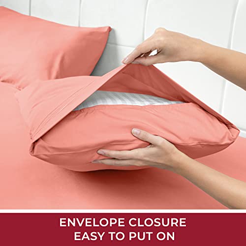 Mellanni Extra Deep Pocket Twin XL Sheet Set - Luxury 1800 Bedding Sheets & Pillowcases - Fits College Dorm Room Mattress - Ultra Soft Cooling Bed Sheet Set - Easy Care - 3 PC (Twin XL, Baby Blue)