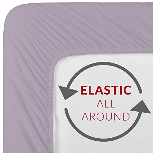 Mellanni Extra Deep Pocket Twin XL Sheet Set - Luxury 1800 Bedding Sheets & Pillowcases - Fits College Dorm Room Mattress - Ultra Soft Cooling Bed Sheet Set - Easy Care - 3 PC (Twin XL, Baby Blue)