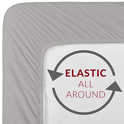Mellanni Extra Deep Pocket Twin XL Sheet Set - Luxury 1800 Bedding Sheets & Pillowcases - Fits College Dorm Room Mattress - Ultra Soft Cooling Bed Sheet Set - Easy Care - 3 PC (Twin XL, Baby Blue)
