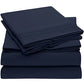 Mellanni Extra Deep Pocket Twin XL Sheet Set - Luxury 1800 Bedding Sheets & Pillowcases - Fits College Dorm Room Mattress - Ultra Soft Cooling Bed Sheet Set - Easy Care - 3 PC (Twin XL, Baby Blue)