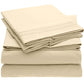 Mellanni Extra Deep Pocket Twin XL Sheet Set - Luxury 1800 Bedding Sheets & Pillowcases - Fits College Dorm Room Mattress - Ultra Soft Cooling Bed Sheet Set - Easy Care - 3 PC (Twin XL, Baby Blue)