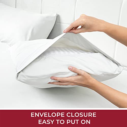 Mellanni Extra Deep Pocket Twin XL Sheet Set - Luxury 1800 Bedding Sheets & Pillowcases - Fits College Dorm Room Mattress - Ultra Soft Cooling Bed Sheet Set - Easy Care - 3 PC (Twin XL, Baby Blue)