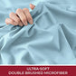 Mellanni Extra Deep Pocket Twin XL Sheet Set - Luxury 1800 Bedding Sheets & Pillowcases - Fits College Dorm Room Mattress - Ultra Soft Cooling Bed Sheet Set - Easy Care - 3 PC (Twin XL, Baby Blue)
