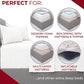 Mellanni Extra Deep Pocket Twin XL Sheet Set - Luxury 1800 Bedding Sheets & Pillowcases - Fits College Dorm Room Mattress - Ultra Soft Cooling Bed Sheet Set - Easy Care - 3 PC (Twin XL, Baby Blue)