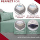 Mellanni Extra Deep Pocket Twin XL Sheet Set - Luxury 1800 Bedding Sheets & Pillowcases - Fits College Dorm Room Mattress - Ultra Soft Cooling Bed Sheet Set - Easy Care - 3 PC (Twin XL, Baby Blue)